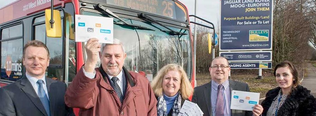 £1.4 million package to boost transport links to i54 South Staffordshire