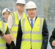 David Camerons Spirit Soars During Visit to i54 South Staffordshire