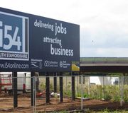 Major business site works on i54 South Staffordshire reaching final phase