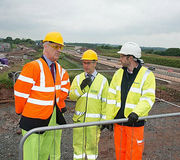 President of the ICE visits i54 South Staffordshire