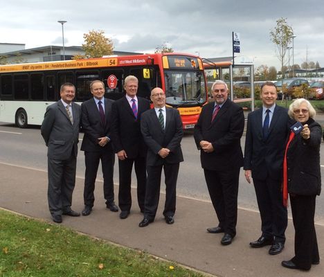 Express bus service to business parks set to launch