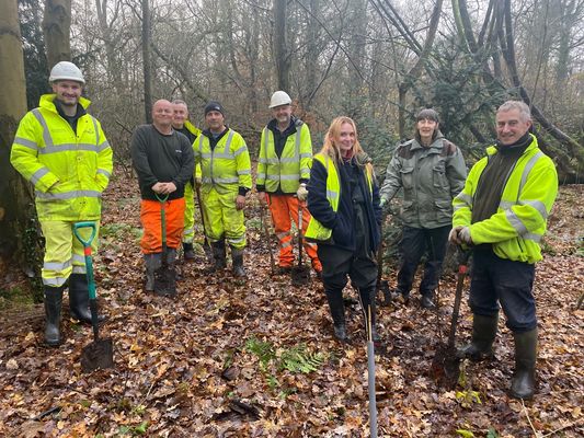 Amey's Community Day at the Pendeford Mill Nature Reserve 