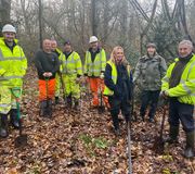 Amey's Community Day at the Pendeford Mill Nature Reserve 